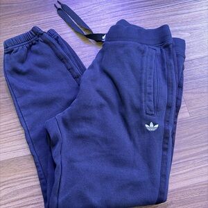 Men’s black adidas sweatpants